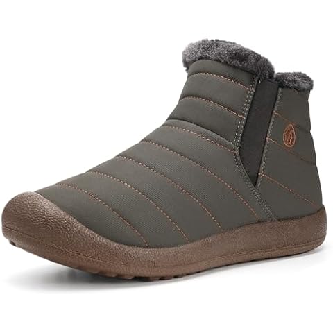 UOVO Men’s Winter Boot, Waterproof Leather