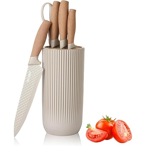 hecef Kitchen Knife Block Set