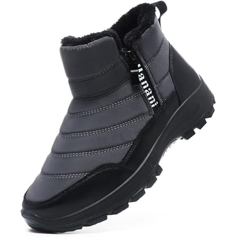 UOVO Men’s Winter Boot, Waterproof Leather