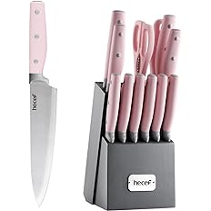 hecef Kitchen Knife Block Set