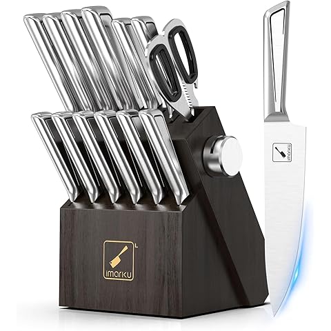 hecef Kitchen Knife Block Set