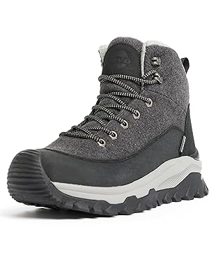 UOVO Men’s Winter Boot, Waterproof Leather