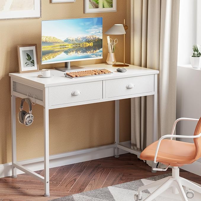 Study Desk for Bedroom Small Spaces