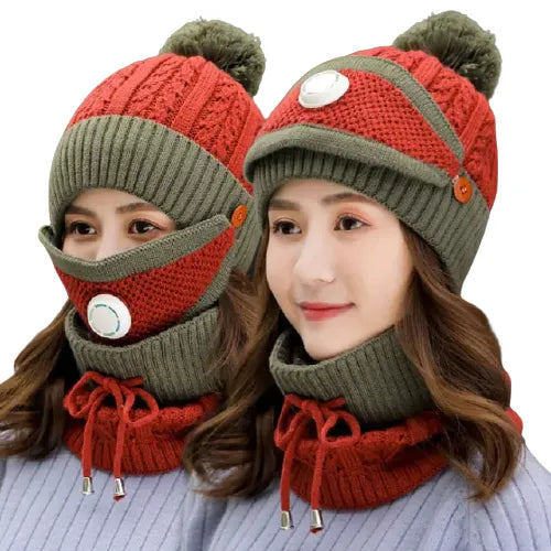 Warm Face Cover For Girls & Women